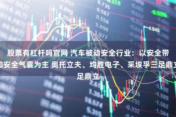 股票有杠杆吗官网 汽车被动安全行业：以安全带和安全气囊为主 奥托立夫、均胜电子、采埃孚三足鼎立